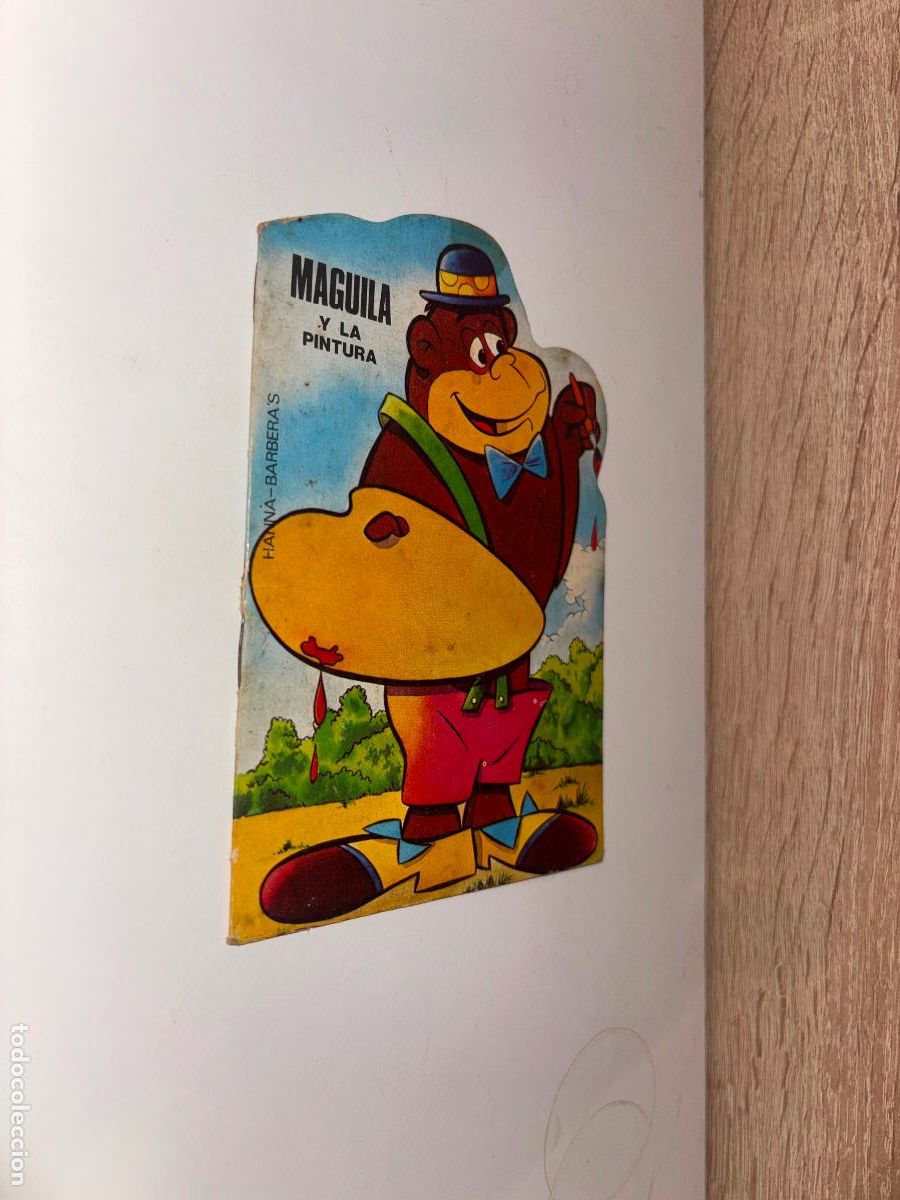 Libros de segunda mano: Maguila y la pintura - Mini Troquelados Telecolor n&ordm; 4 1981