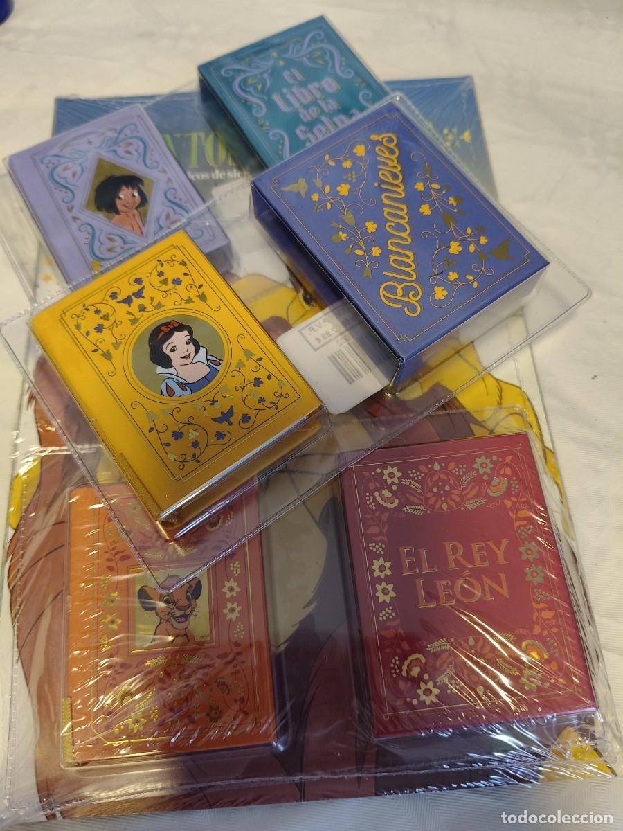 Libros de segunda mano: CUENTOS MINIATURA DISNEY: EL REY LEON - EL LIBRO DE LA SELVA - BLANCANIEVES. LOTE DE 3 CUENTOS NUEVO