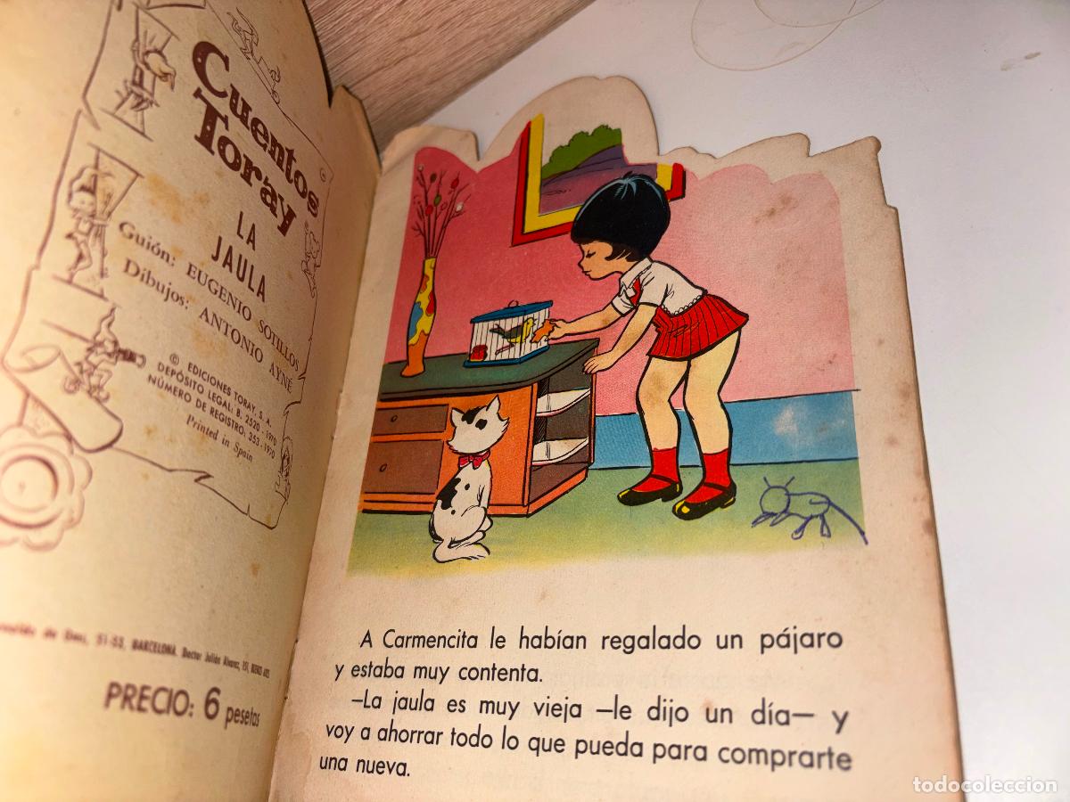 Libros de segunda mano: Cuentos Toray, La Jaula. Troleado. - Foto 4