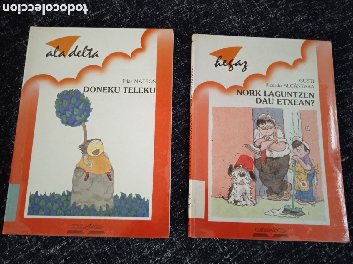 Libros de segunda mano: Doneku Teleku - NORK LAGUNTZEN DAU ETXEAN -DOS CUENTOS DE ALA DELTA - EN VASCUENCE