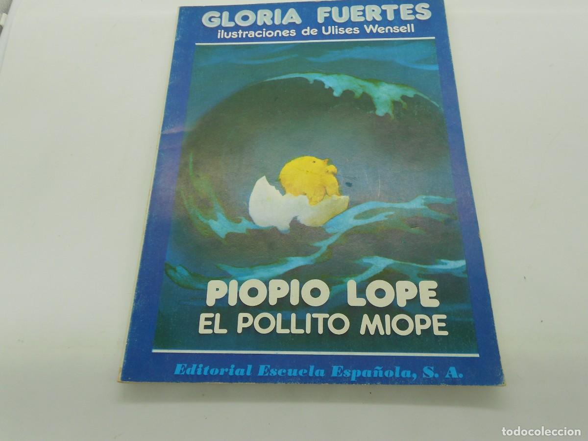 Libros de segunda mano: gloria fuertes pio pio lope el pollito miope