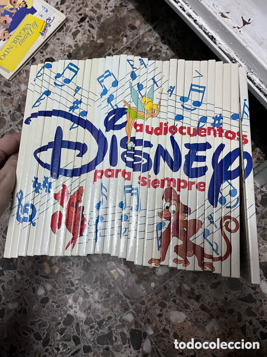 Libros de segunda mano: Colecci&oacute;n audiocuentos Disney para siempre cuentos
