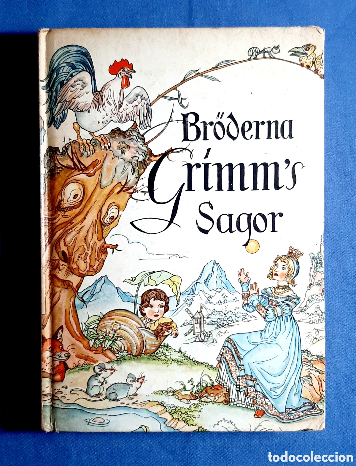 Libros de segunda mano: CUENTOS DE LOS HRRMANOS GRIMM. BRŐDERNA GRIMM'S SAGOR. RUTH KOSER-MICHAELS. 1963. SUECO.