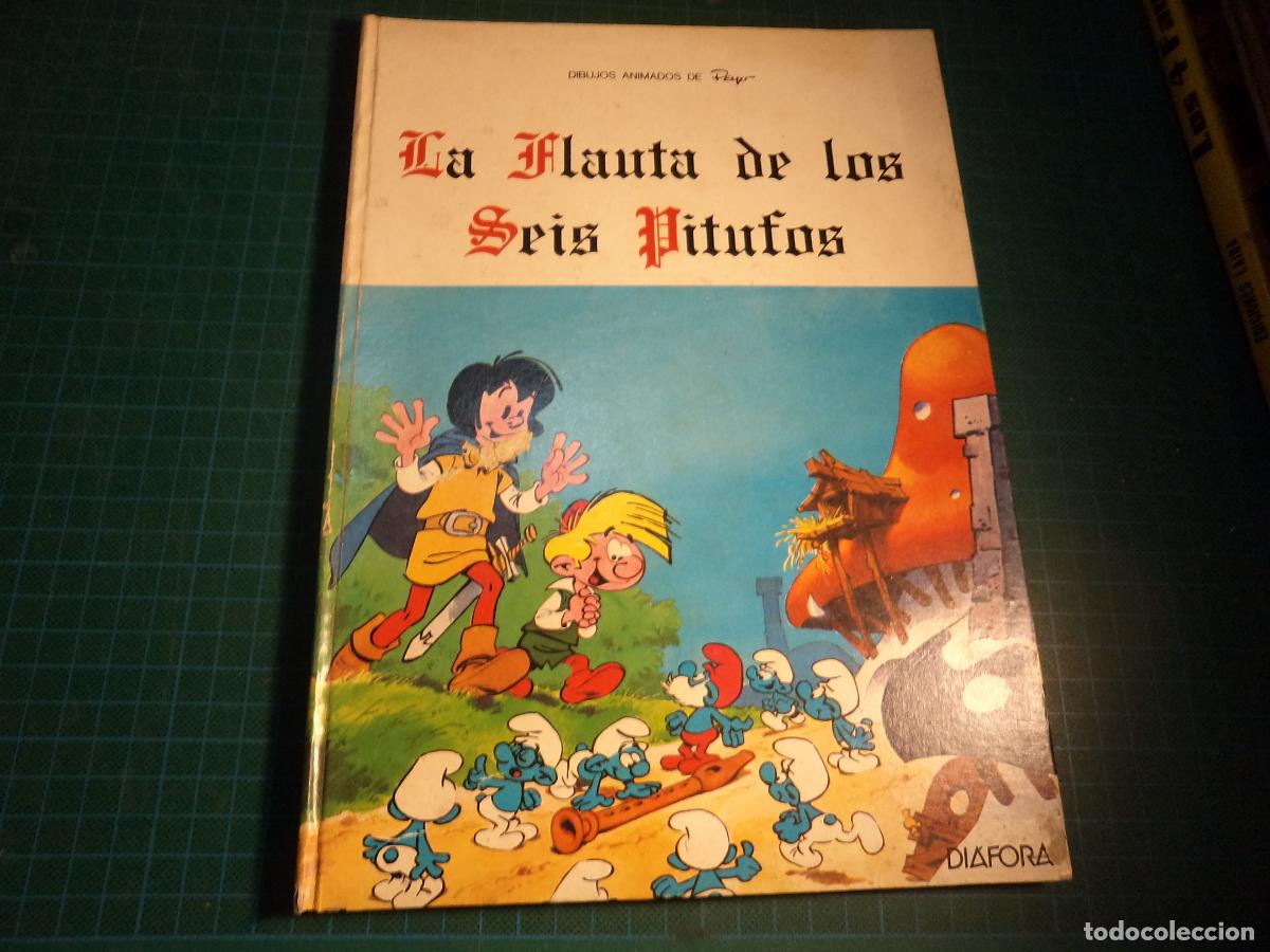 Libros de segunda mano: La flauta de los seis Pitufos. Cuento ilustrado. Diafora