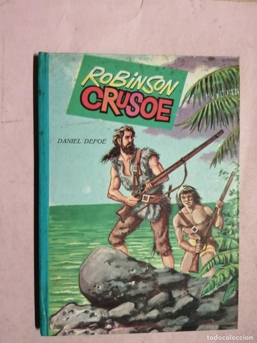 Libros de segunda mano: ROBINSON CRUSOE (DANIEL DEFOE) COLECCION AMABLE - Foto 1