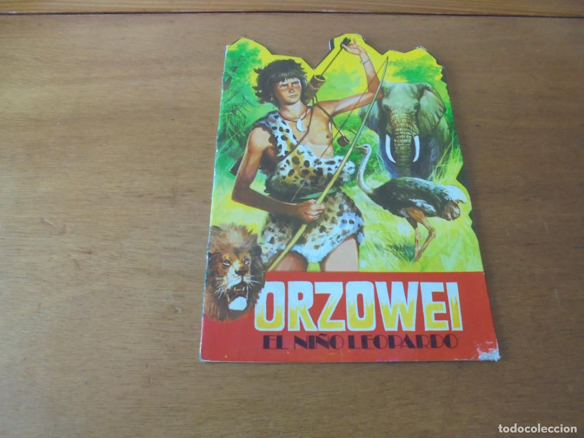 Libros de segunda mano: CUENTO TROQUELADO ORZOWEI EL NI&Ntilde;O LEOPARDO. VICTORIA DE PRODUCCIONES EDITORIALES 1978