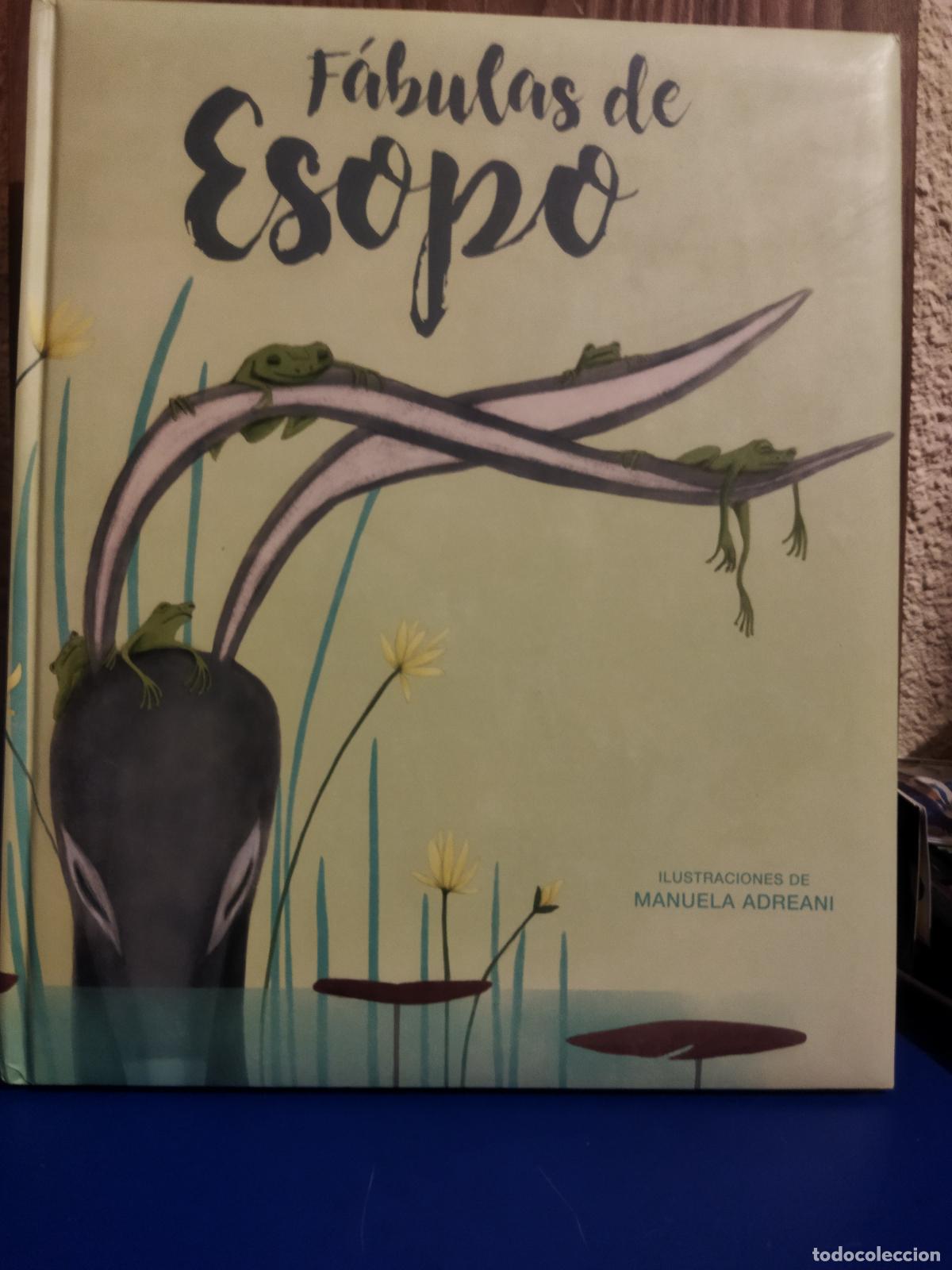 Libros de segunda mano: Fabulas de Esopo ilustracciones de Manuela Adreani