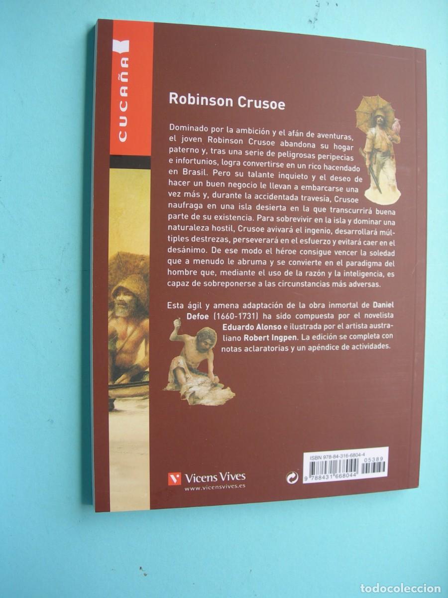 Libros de segunda mano: ROBINSON CRUSOE / DANIEL DEFOE / CUENTOS / NUEVO - Foto 2