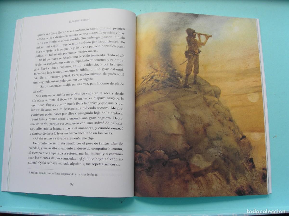 Libros de segunda mano: ROBINSON CRUSOE / DANIEL DEFOE / CUENTOS / NUEVO - Foto 6