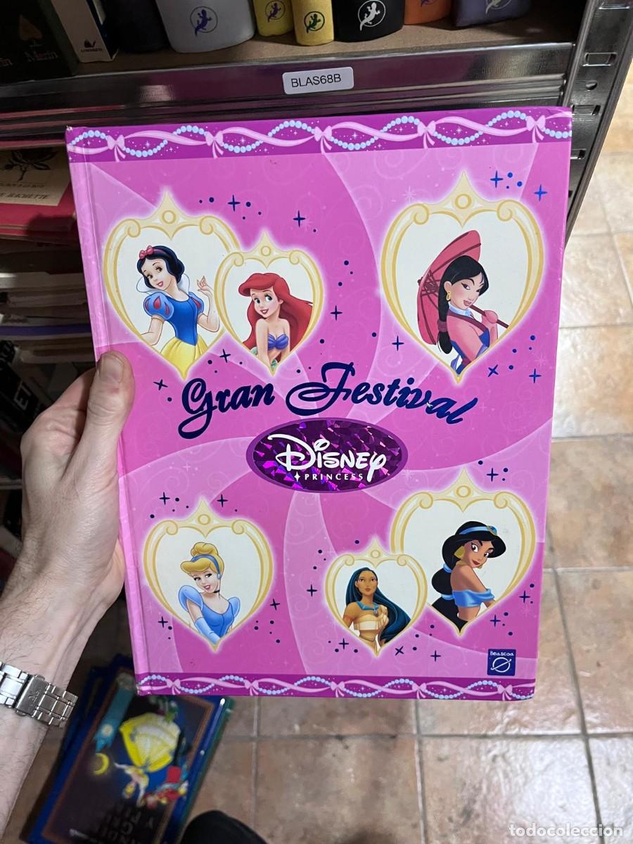 Libros de segunda mano: BLAS68B GRAN FESTIVAL DISNEY LIBRO ILUSTRADO EN GRAN FORMATO CON CUENTOS. PRINCESAS MULAN POCAHONTAS