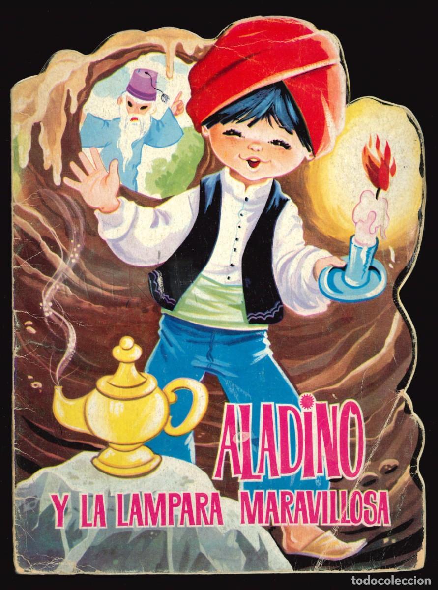 Libros de segunda mano: TROQUELADOS CL&Aacute;SICOS - PRODUCCIONES EDITORIALES / ALADINO Y LA L&Aacute;MPARA MARAVILLOSA