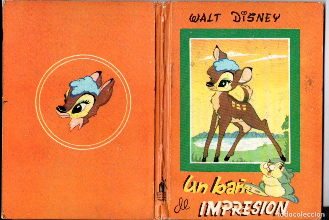 Libros de segunda mano: WALT DISNEY : BAMBI UN BA&Ntilde;O DE IMPRESI&Oacute;N (MOLINO, 1958)