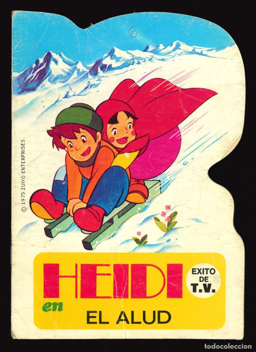 Libros de segunda mano: TROQUELADOS HEIDI - BRUGUERA / N&Uacute;MERO 6 (EL ALUD)