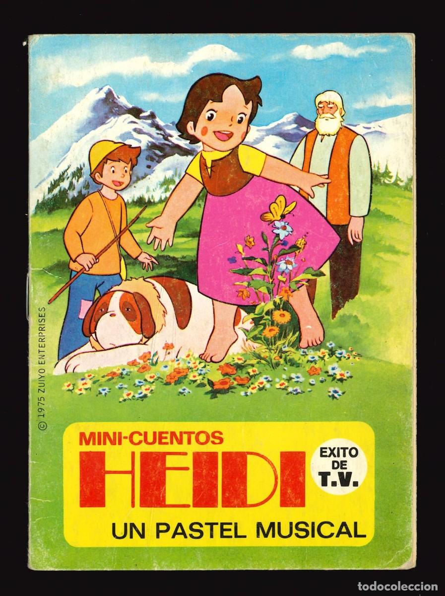 Libros de segunda mano: MINI-CUENTOS HEIDI - BRUGUERA / N&Uacute;MERO 7 (UN PASTEL MUSICAL)