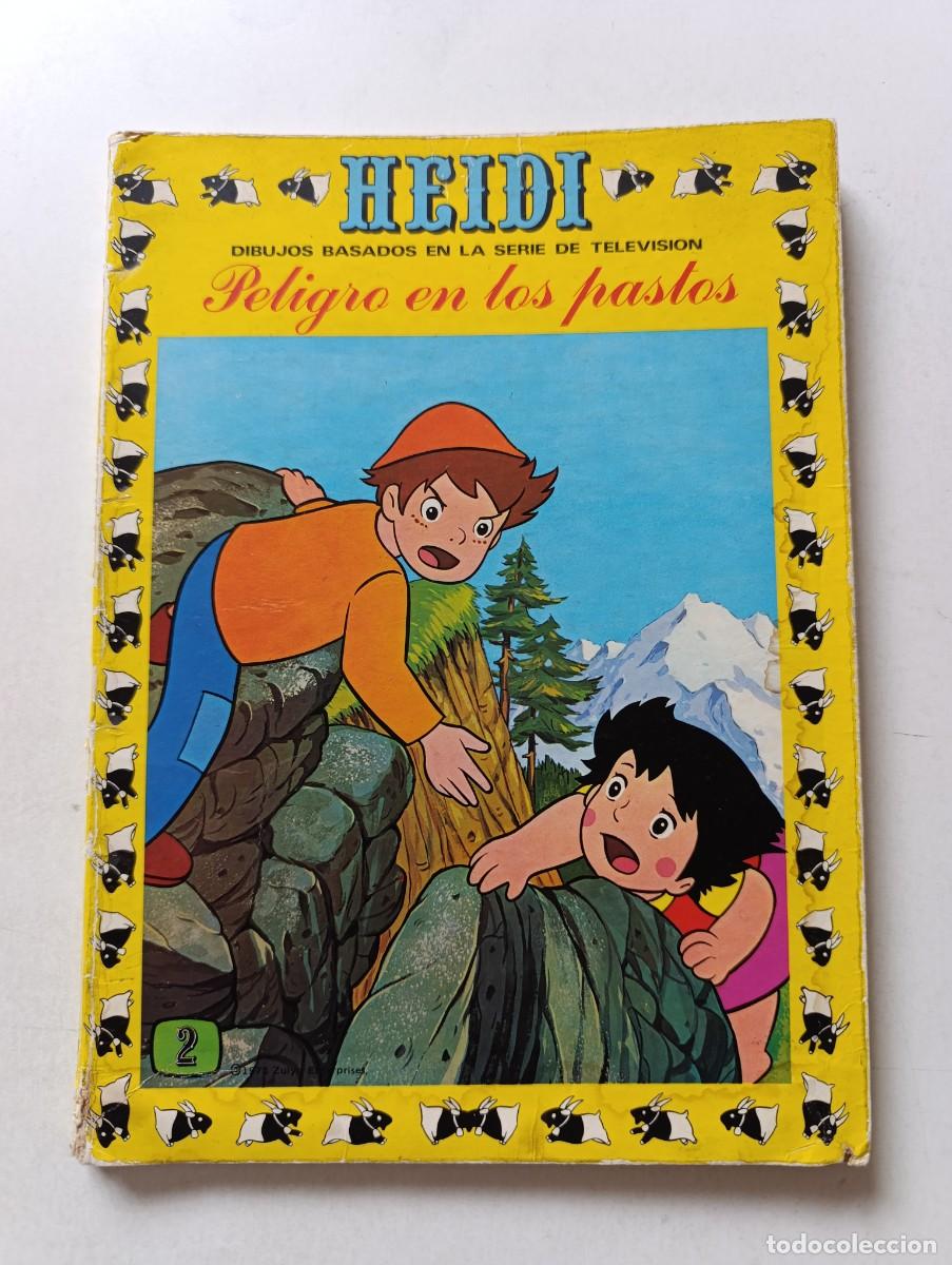 Libros de segunda mano: Libro Cuento HEIDI n&ordm; 2: PELIGRO EN LOS PASTOS Juana Spyri Zuiyo Enterprises Ediciones Recreativas