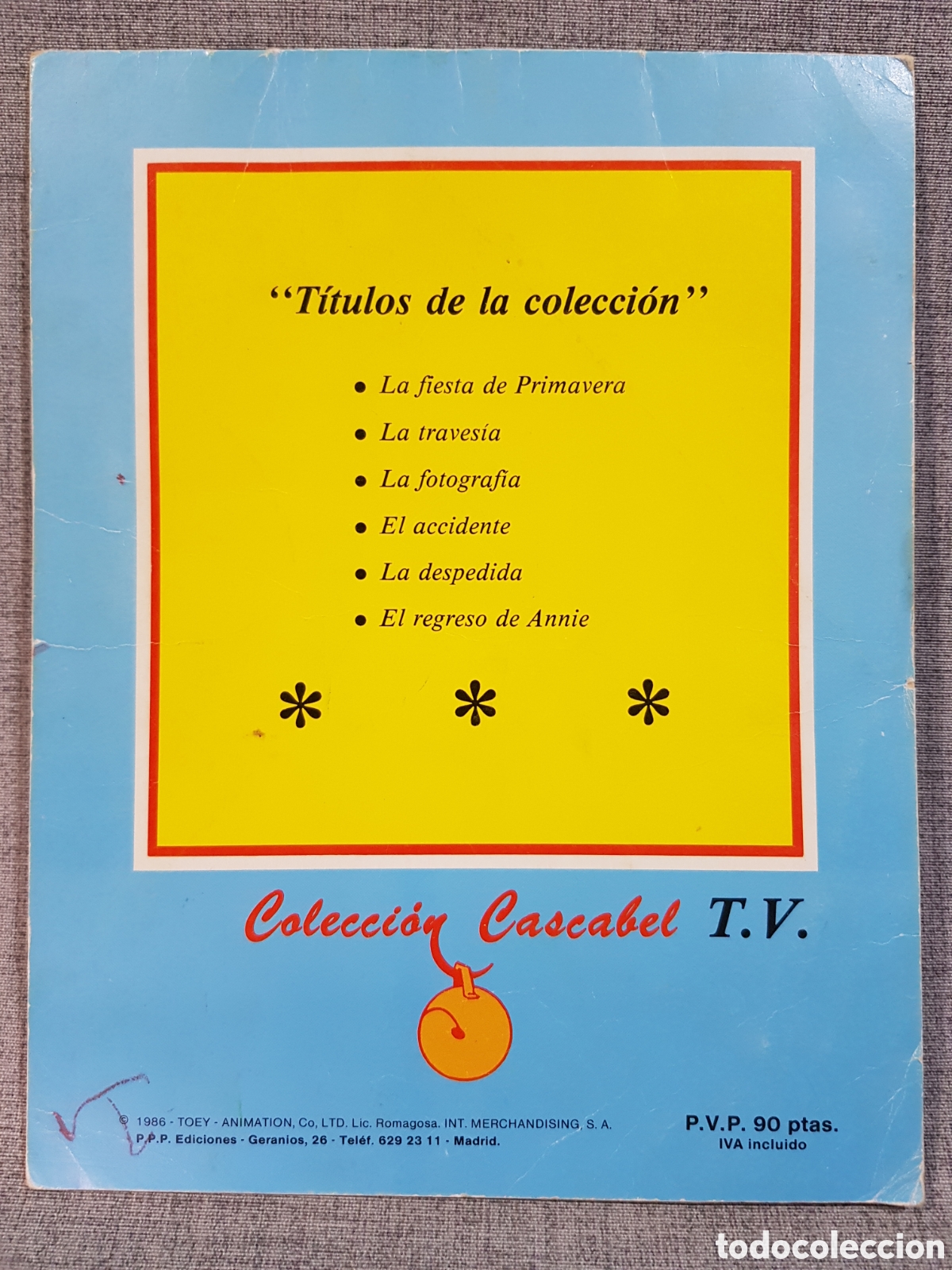 Libros de segunda mano: CANDY. EL ACCIDENTE. COLECCI&Oacute;N CASCABEL T.V. 1986. PPP EDICIONES. MADRID. - Foto 7