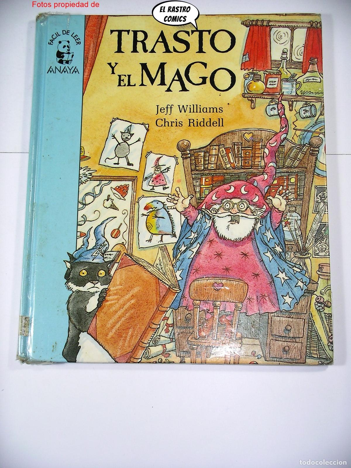 Libros de segunda mano: Trasto y el Mago, Jeff Williams, Chris Riddell, ed Anaya 1990