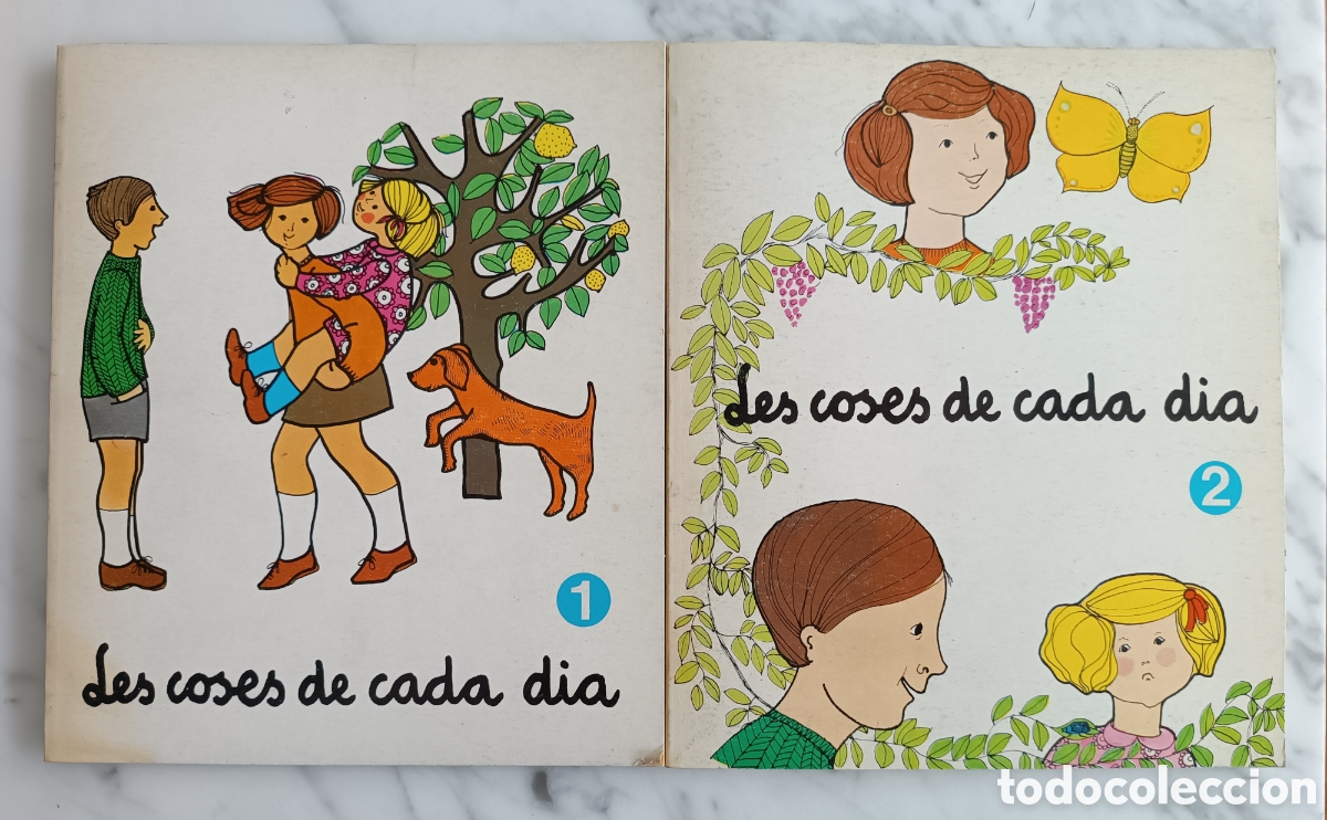 Libros de segunda mano: LES COSES DE CADA DIA 1+2. LECTURA EN CATAL&Agrave;