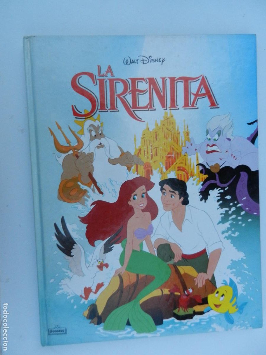 Libros de segunda mano: LA SIRENITA - WALT DISNEY - BEASCOA 1992