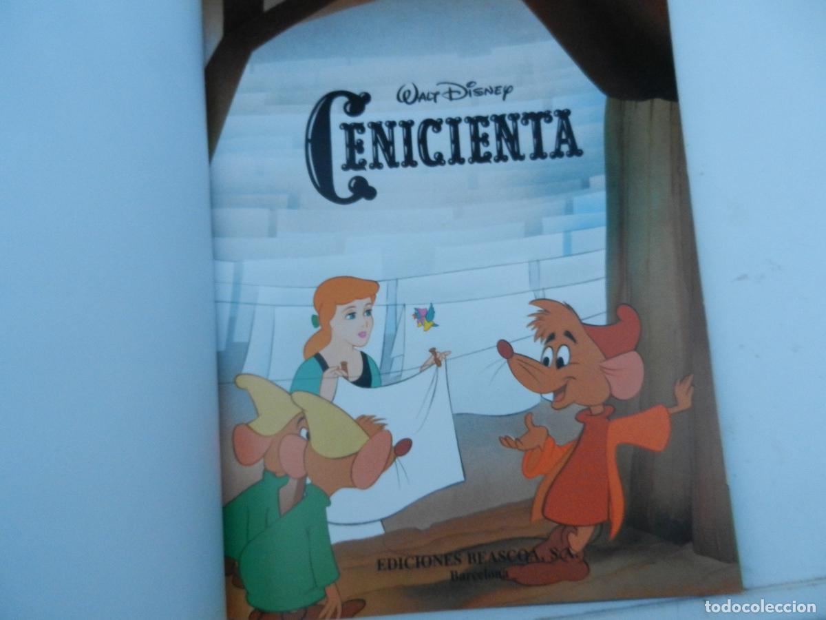 Libros de segunda mano: CENICIENTA - WALT DISNEY - BEASCOA 1990 - Foto 3