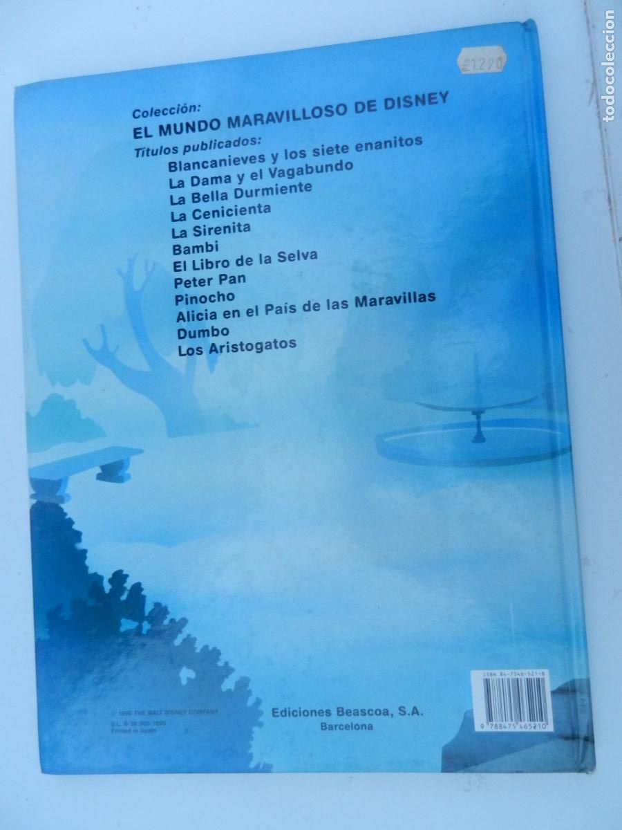 Libros de segunda mano: CENICIENTA - WALT DISNEY - BEASCOA 1990 - Foto 7