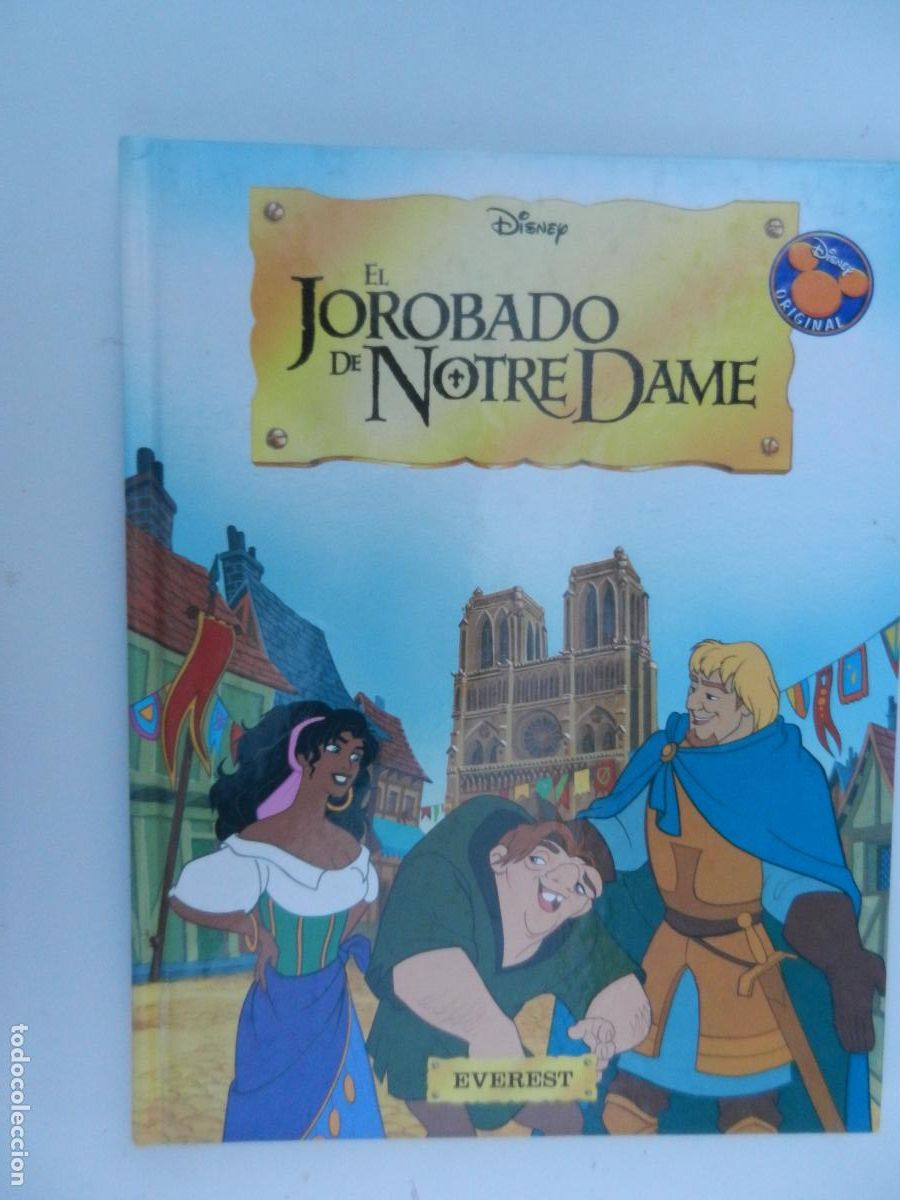 Libros de segunda mano: EL JORABADO DE NOTRE DAME - DISNEY - EVEREST - 1996