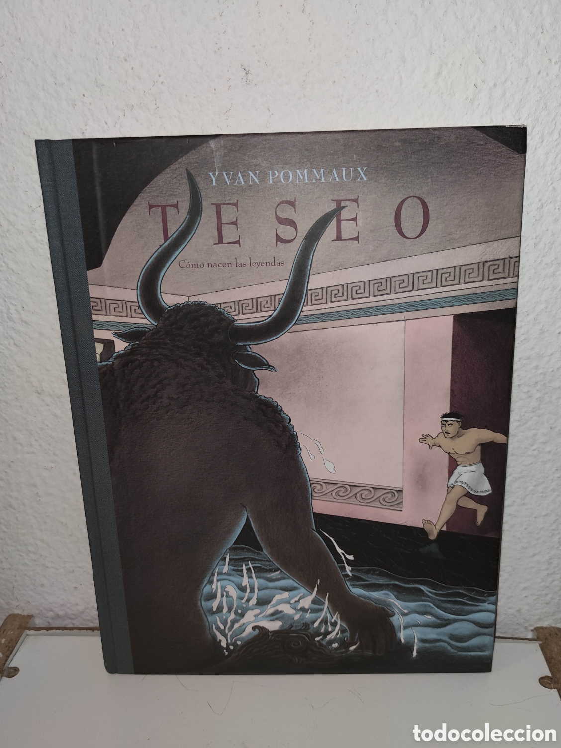 Libros de segunda mano: Cuento, libro ilustrado - Teseo, como nacen las estrellas - Yvan Pommaux - Con dedicatoria del autor