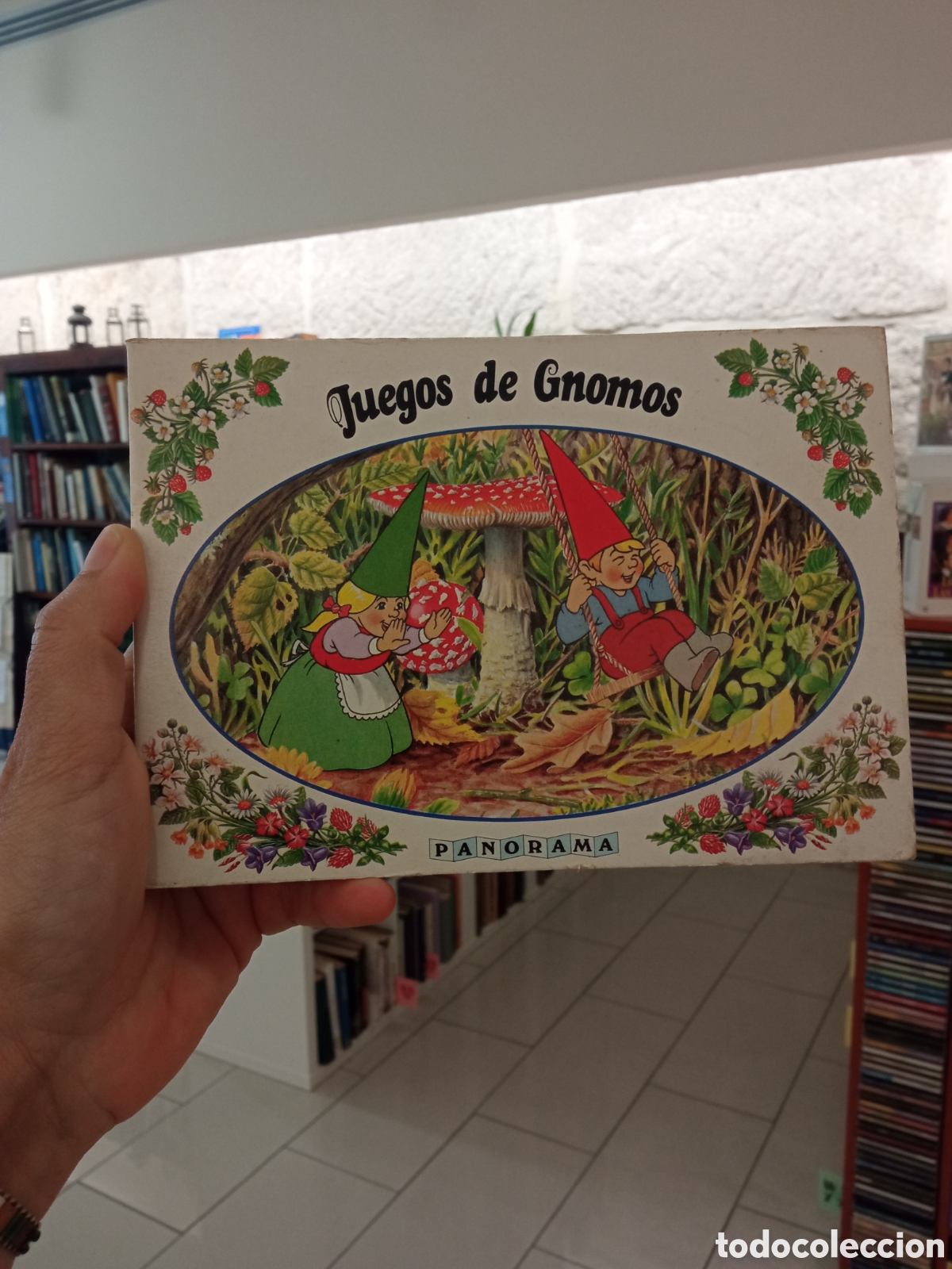 Libros de segunda mano: Juegos de Gnomos Colecci&oacute;n PANORAMA David el Gnomo a&ntilde;o 1986 BRB Plaza joven