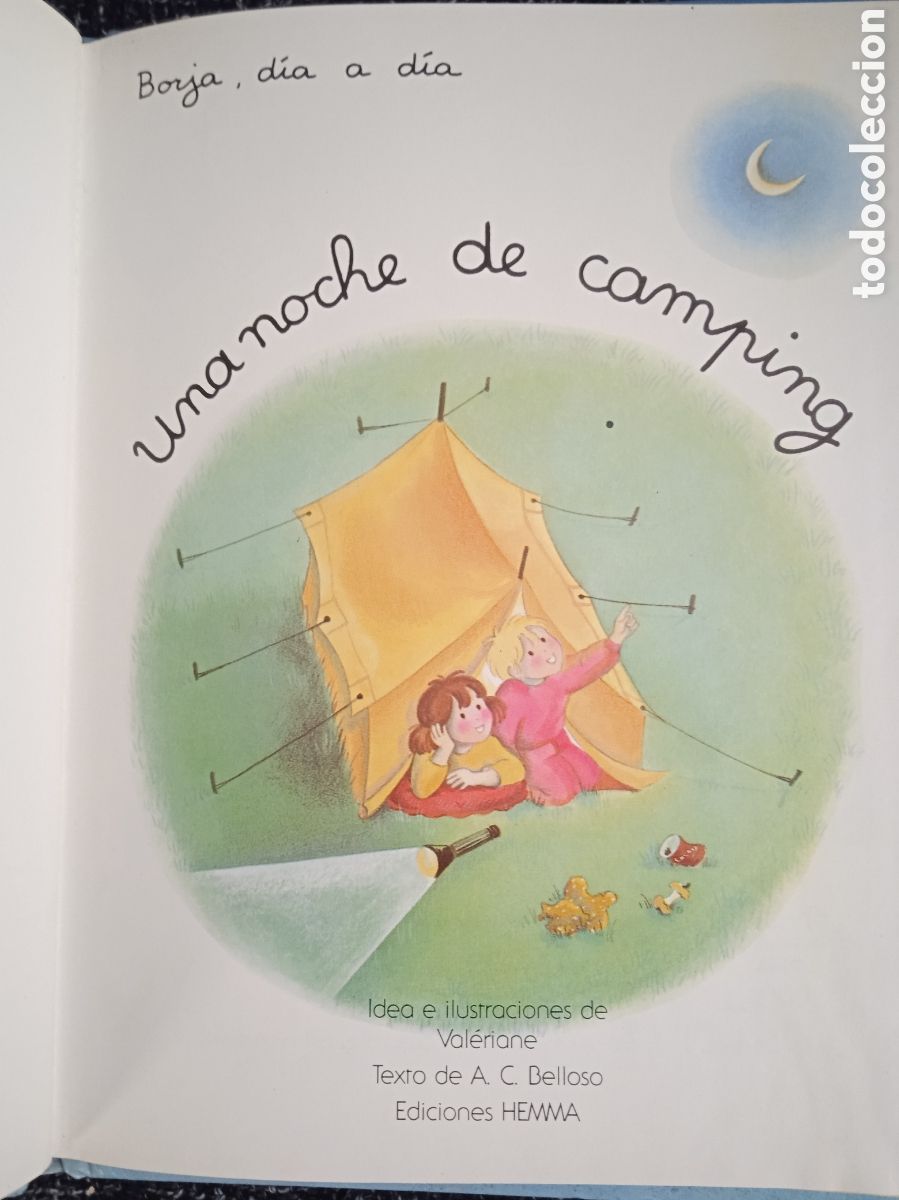 Libros de segunda mano: CUENTO - UNA NOCHE DE CAMPING. / A.C. BELLOSO. - Foto 2