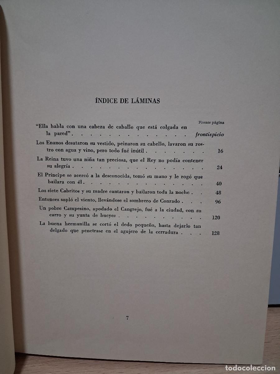 Libros de segunda mano: Cuentos de Grimm - ilustra Arthur Rackham - Juventud, 1955 - Foto 7
