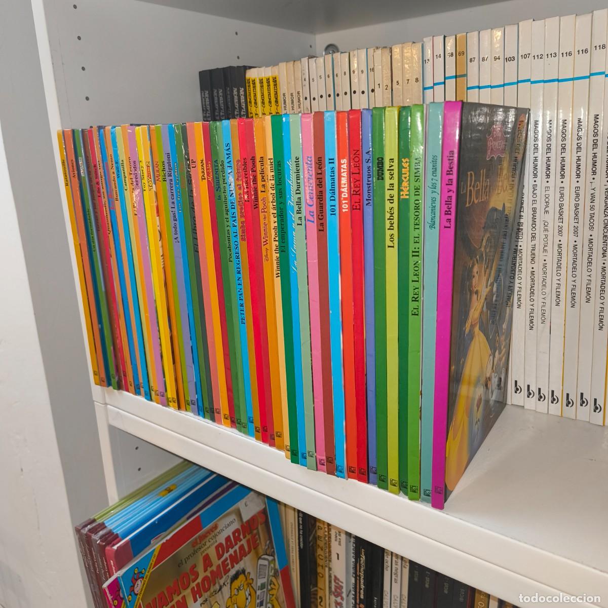 Libros de segunda mano: Lote 48 cuentos Disney Salvat en tapa dura