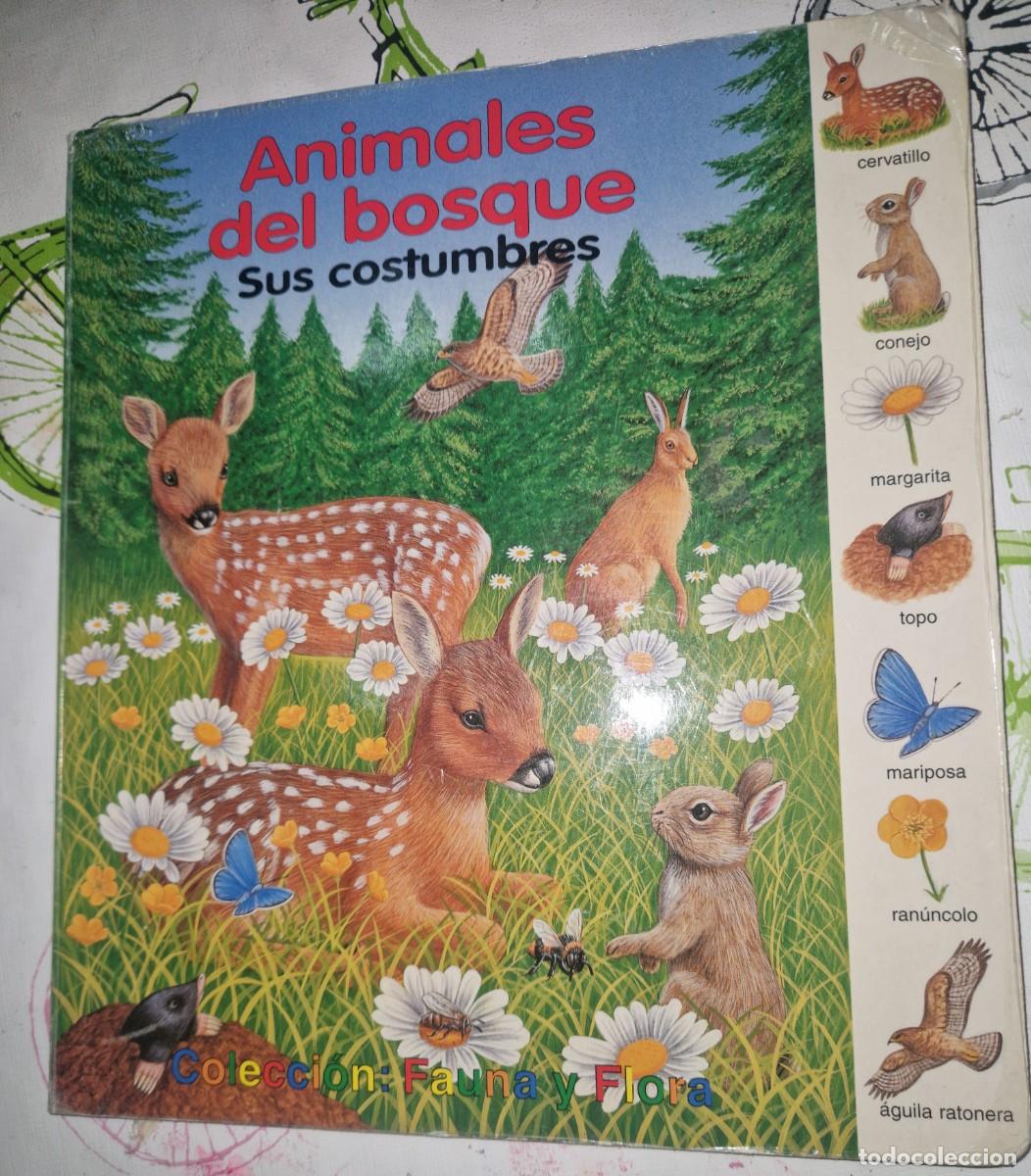 Libros de segunda mano: LIBRO DE APRENDIZAJE ANIMALES DEL BOSQUE SUS COSTUMBRES , CC ASTURIAS, 2006