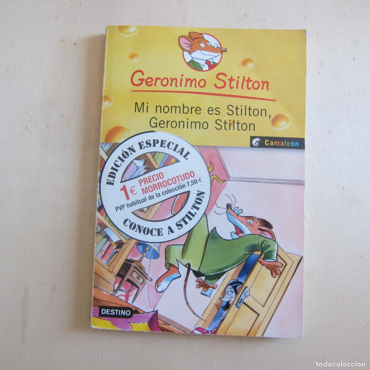 Libros de segunda mano: MI NOMBRE ES STILTON, GER&Oacute;NIMO STILTON (DESTINO) INFANTIL