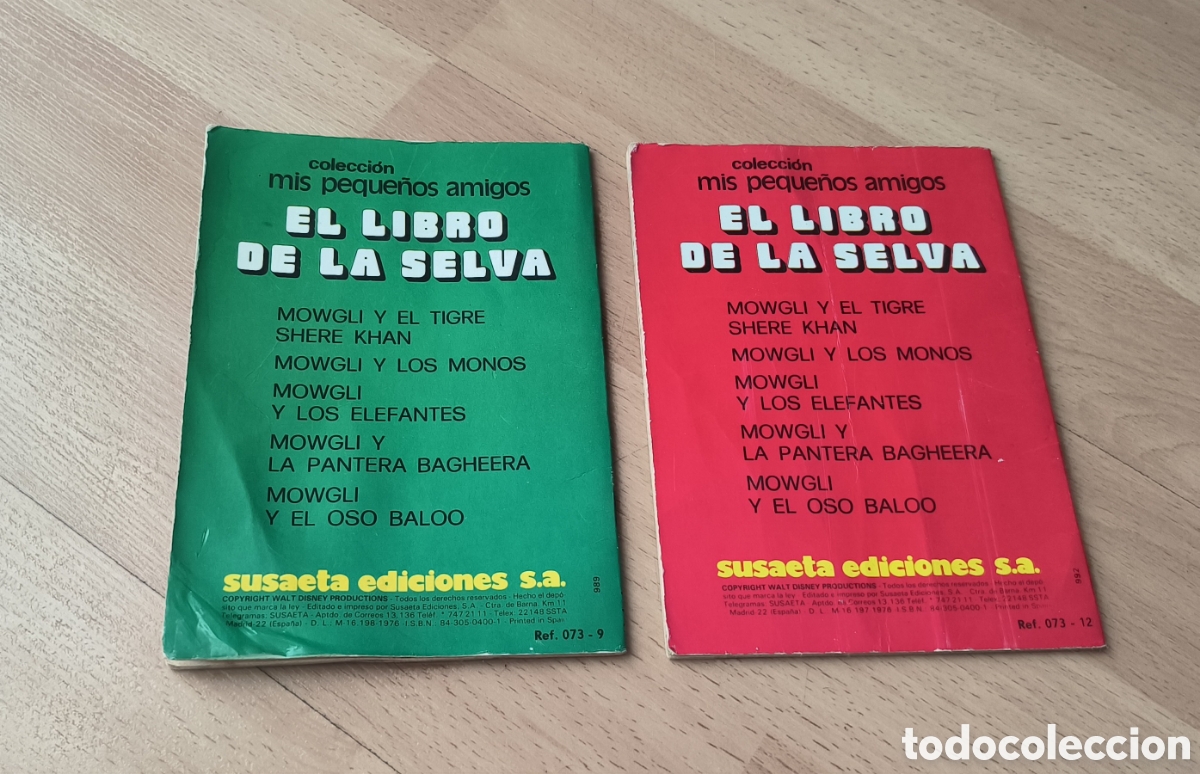 Libros de segunda mano: Mini libros Mowgli, el libro de la selva - Foto 2