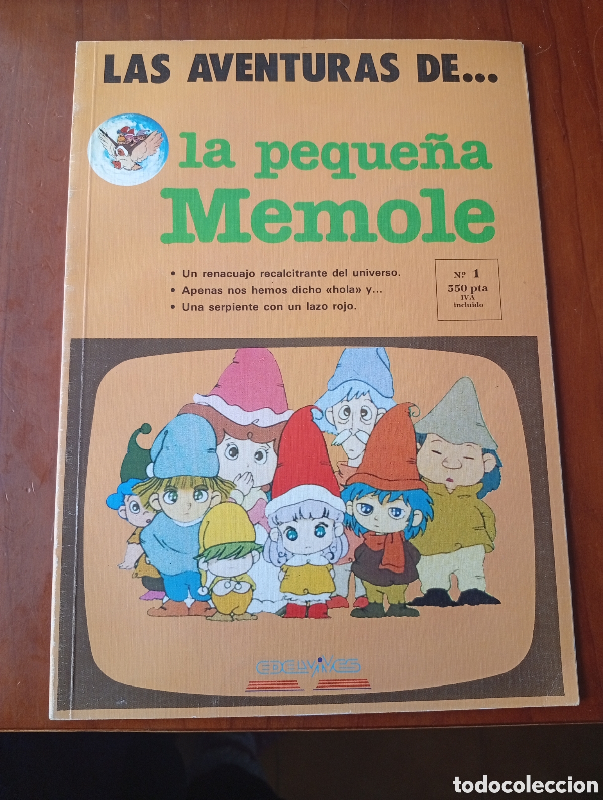Libros de segunda mano: LAS AVENTURAS DE ... LA PEQUE&Ntilde;A MEMOLE numero 1 EDELVIVES LIBRO CUENTO 1986