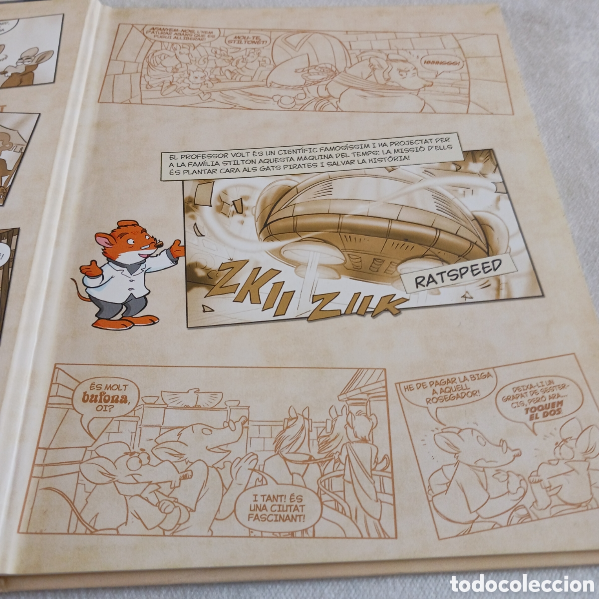 Libros de segunda mano: Estafa al Colosseu de Geronimo Stilton - Foto 3