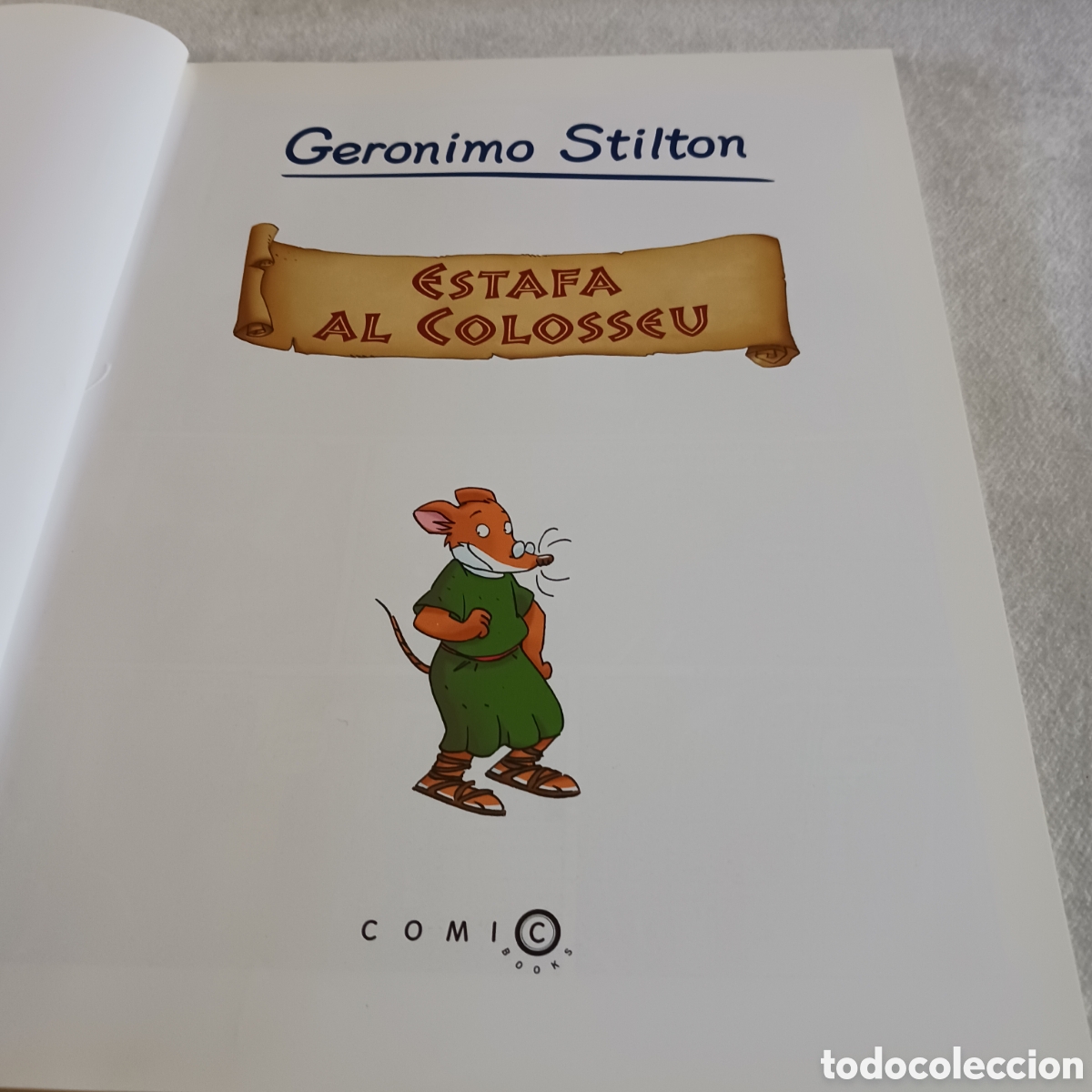 Libros de segunda mano: Estafa al Colosseu de Geronimo Stilton - Foto 4