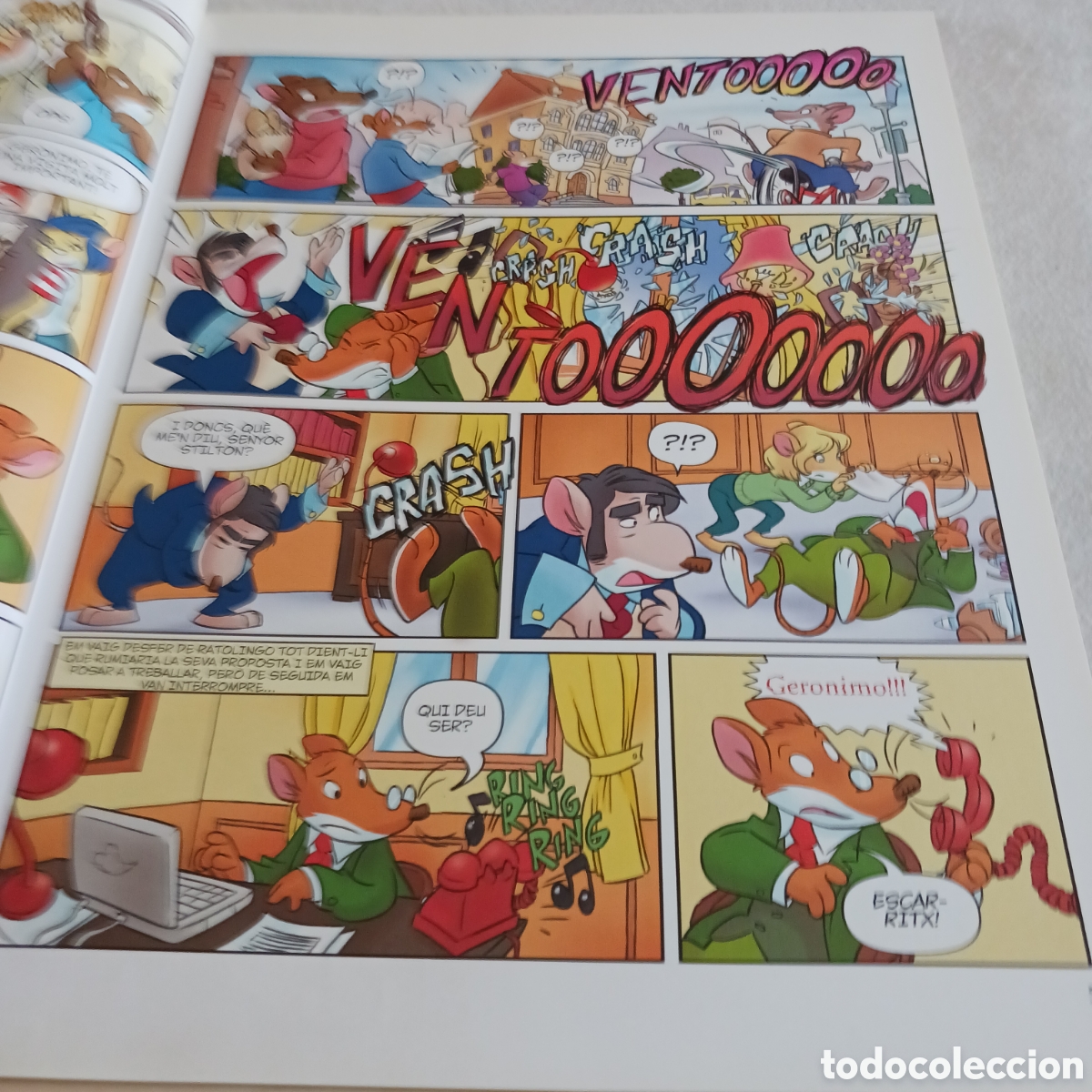 Libros de segunda mano: Estafa al Colosseu de Geronimo Stilton - Foto 7