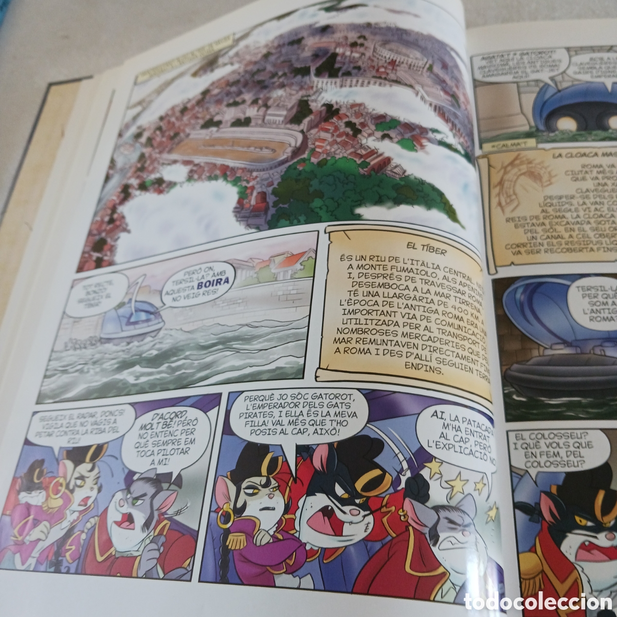 Libros de segunda mano: Estafa al Colosseu de Geronimo Stilton - Foto 8