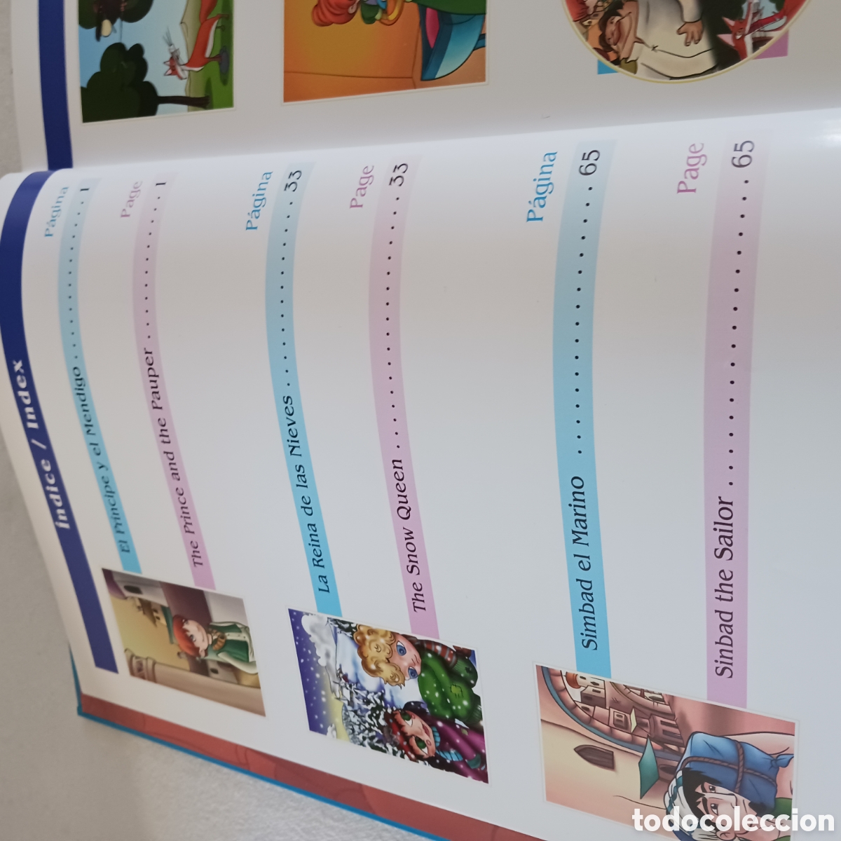 Libros de segunda mano: Cuentos biling&uuml;es,Mi biblioteca infantil. - Foto 5