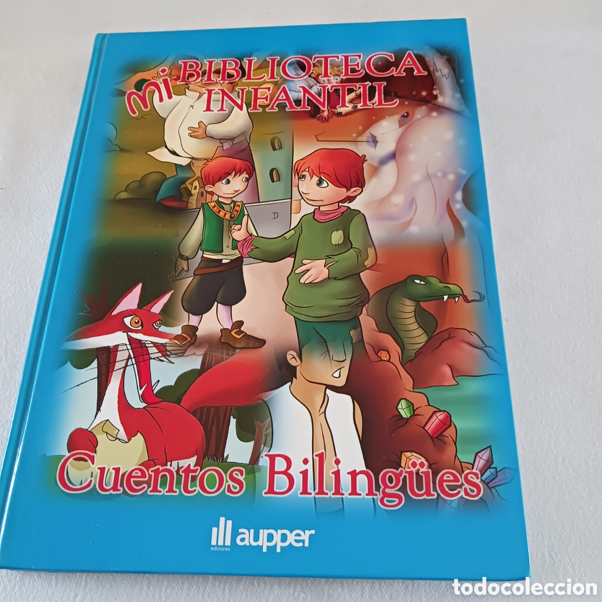 Libros de segunda mano: Cuentos biling&uuml;es,Mi biblioteca infantil.