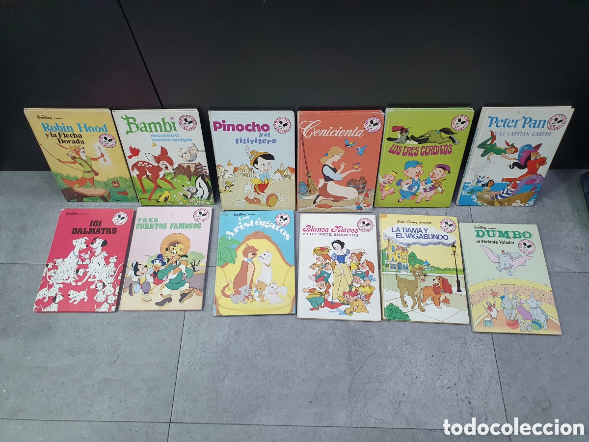 Livros em segunda m&atilde;o: Lote de cuentos Mickey Club del libro.