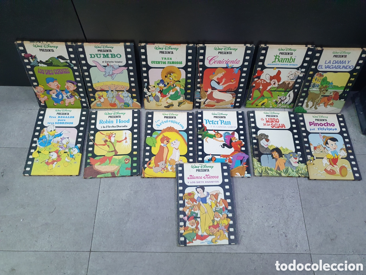Libros de segunda mano: Lote de cuentos Disney variados.