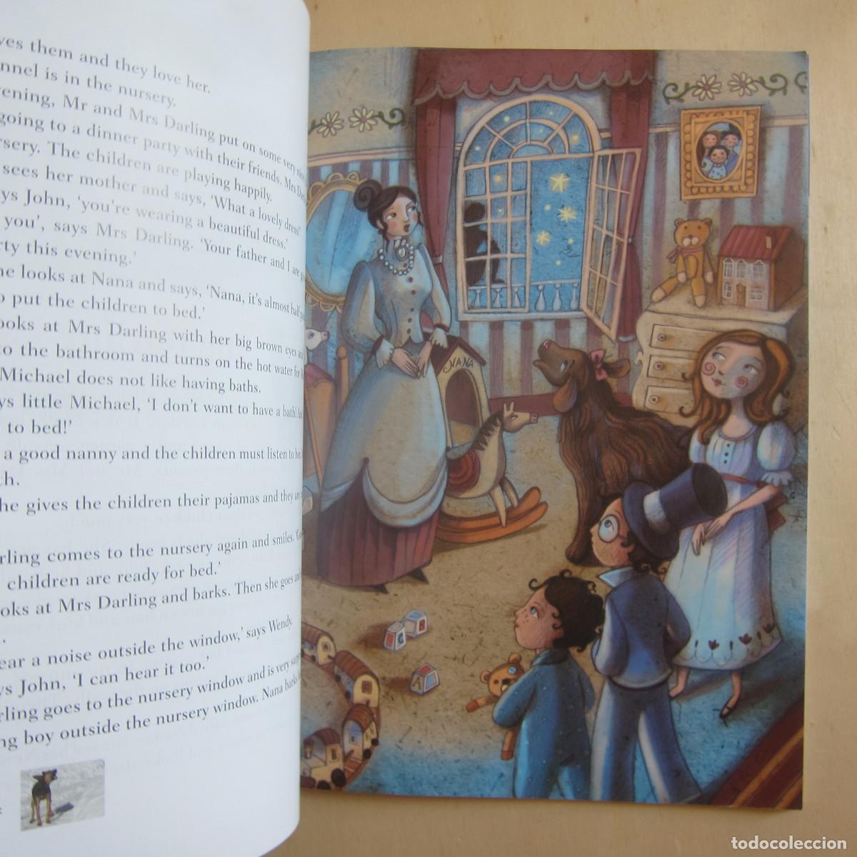 Libros de segunda mano: PETER PAN -J. M. BARRIE (GREENAPPLE.NET/BLACK CAT) IDIOMAS - Foto 6