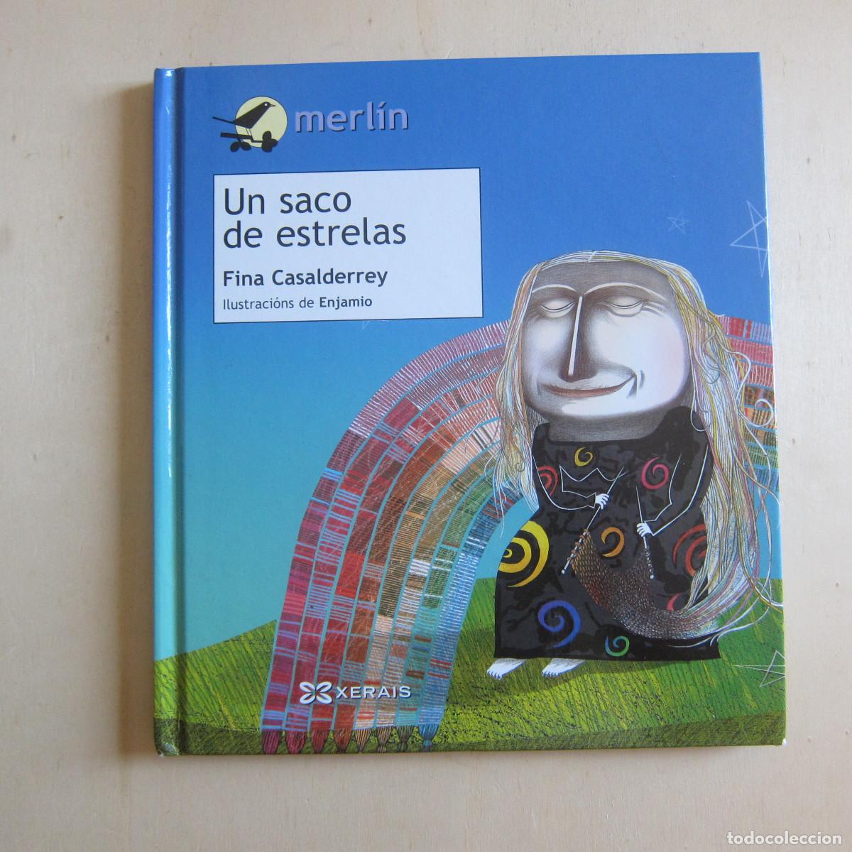 Libros de segunda mano: UN SACO DE ESTRELLAS - FINA CASALDERREY (MERL&Iacute;N) INFANTIL