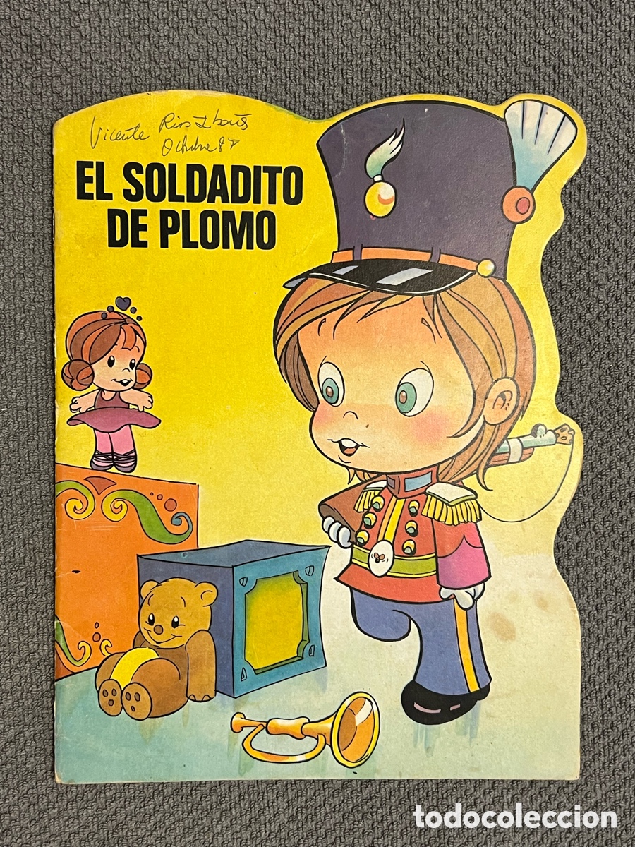 Libros de segunda mano: EL SOLDADITO DE PLOMO. Cuentos troquelados Bruguera No.15.. nombre anterior propietario