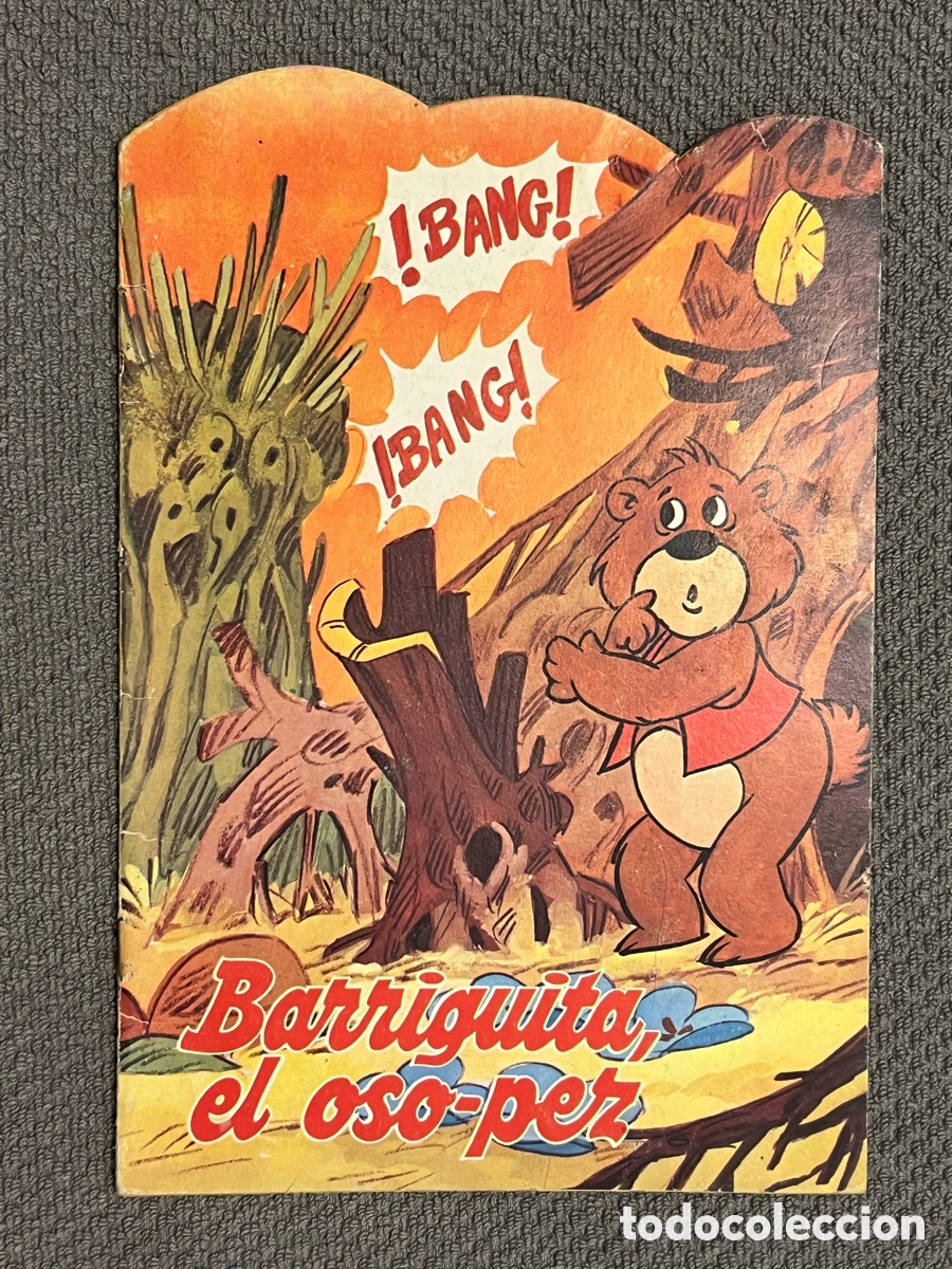 Libros de segunda mano: Barriguita, el oso-pez Coleccion troquelados Fa. N&ordm; 40. Edic. Alonso. Nombre anterior propietario