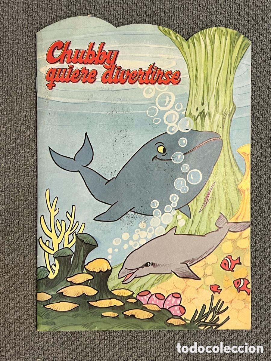 Libros de segunda mano: Chubby quiere divertirse.. Coleccion troquelados Fa. N&ordm; 6, Edic. Alonso. Nombre anterior propietario