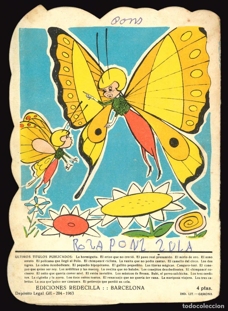 Libros de segunda mano: CUENTO TROQUELADO - EDICIONES REDECILLA / LA MARIPOSA VIAJERA - Foto 2