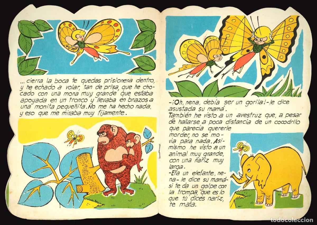 Libros de segunda mano: CUENTO TROQUELADO - EDICIONES REDECILLA / LA MARIPOSA VIAJERA - Foto 3